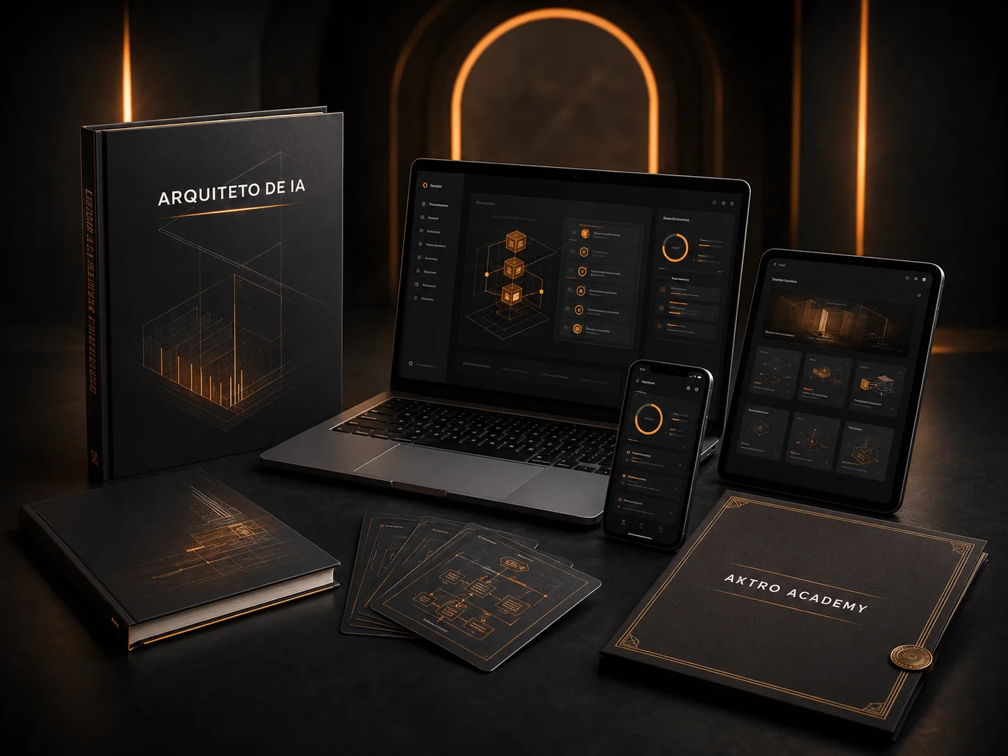 Conceptual final-offer composition for the AI Architect Program and Axtro Academy